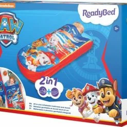 Paw Patrol Junior ReadyBed-2 In 1 Kids Sleeping Inflatable Air Bed In A Bag With A Pump, Polyester, Single -Alwero winkel 550x445 5