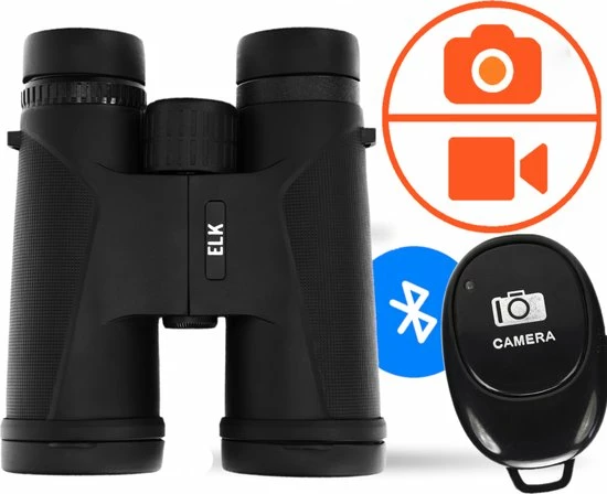 ELK - Verrekijker - 10x42 - Complete Set - Incl. Draagtas En Tripod - Multi-coated - Incl. Smartphone Houder 3 ELK - Verrekijker - 10x42 - Complete Set - Incl. Draagtas En Tripod - Multi-coated - Incl. Smartphone Houder