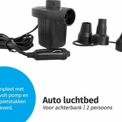 IVOL Auto Luchtbed Voor Achterbank - Met 12v Elektische Pomp -Alwero winkel 550x457