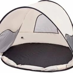Deryan Luxe Pop Up Strandtent - Anti-UV 50+ - Cream