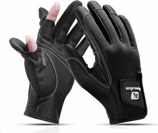 Levabe Professionele Vingerloze Antislip Vis Handschoen | Zwart | Outdoor | Vis Sport | Hengel | Maat M 6 Levabe Professionele Vingerloze Antislip Vis Handschoen | Zwart | Outdoor | Vis Sport | Hengel | Maat M - Image 4