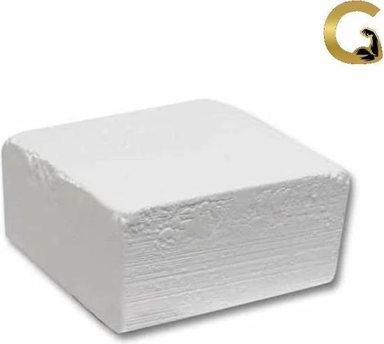 Gouden Grip Magnesium Blok 75 Gram + GRATIS Griptraining E-book - 100% Magnesium Carbonaat - Chalk Block - Magnesium Poeder - Gym Chalk - Grip - Klimmen - Crossfit - Fitness - Boulderen - Turnen 6 Gouden Grip Magnesium Blok 75 Gram + GRATIS Griptraining E-book - 100% Magnesium Carbonaat - Chalk Block - Magnesium Poeder - Gym Chalk - Grip - Klimmen - Crossfit - Fitness - Boulderen - Turnen - Image 4