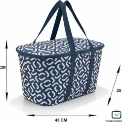 Reisenthel Coolerbag Koeltas - 20L - Signature Navy Blauw -Alwero winkel 550x497 6