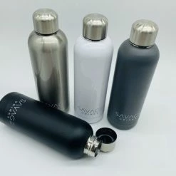 Savage Drinks SAVAGE Drinkfles - Thermosfles - Geïsoleerde Bidon - Zwart -Alwero winkel 550x504 4