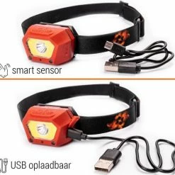 Hoofdlamp LED Oplaadbaar Rood - Bewegingssensor - 300 Lumen - King Mungo KMHL035 22 Hoofdlamp LED Oplaadbaar Rood - Bewegingssensor - 300 Lumen - King Mungo KMHL035 -Alwero winkel 550x519 2