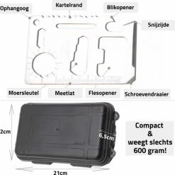 STEDDY Bushcraft Survival Kit - Professionele XL Uitrusting - Paracord Armband - Mes - Draadzaag - Vuurstarter - Zaklamp - Kompas - Thermisch Deken - Survivalset 21 STEDDY Bushcraft Survival Kit - Professionele XL Uitrusting - Paracord Armband - Mes - Draadzaag - Vuurstarter - Zaklamp - Kompas - Thermisch Deken - Survivalset -Alwero winkel 550x528 8