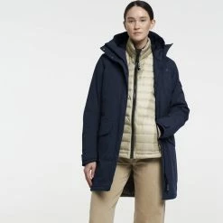 Tenson Hera Jacket Women - Parka - Dames - Marine Blauw - Maat M -Alwero winkel 550x532 5