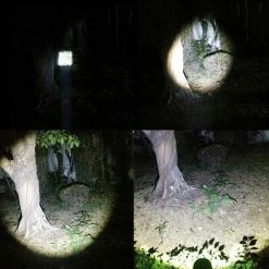 RONSIE® Militaire LED Zaklamp - 2000 Lumen - Waterdicht - Zwart - Donker - Verschillende Standen -Alwero winkel 550x533 1