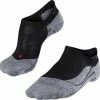 FALKE TK5 Wander Invisible Wandelsokken Kort Zacht Thermisch Anti-blaar Antizweet Zonder Motief Met Elastische Boord Admend Merinowol Zwart Dames Sportsokken - Maat 39-40