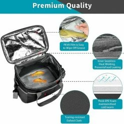 Buxibo Koeltas 9 Liter - Compacte Coolerbag - Inclusief Shouderband 8 Buxibo Koeltas 9 Liter - Compacte Coolerbag - Inclusief Shouderband -Alwero winkel 550x545 2