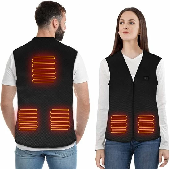 Merkloos Elektrisch Verwarmd Vest, 10000mAh Elektrisch Verwarmd Jack Warm Vest Voor Dames En Heren. Winter Outdoor Skiën, Wandelen, Jagen, Motorfiets, Kamperen (inclusief Batterij) 4 Merkloos Elektrisch Verwarmd Vest, 10000mAh Elektrisch Verwarmd Jack Warm Vest Voor Dames En Heren. Winter Outdoor Skiën, Wandelen, Jagen, Motorfiets, Kamperen (inclusief Batterij) - Image 2