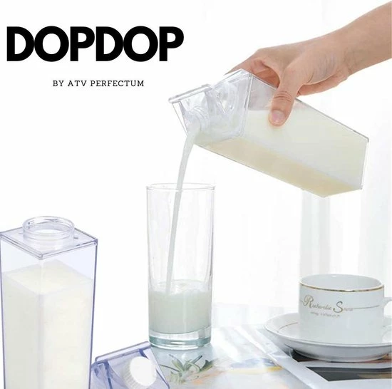 ATV PERFECTUM 2 X DOPDOP Transparante Drinkfles BUNDEL - Melkfles - Waterfles - Dop 4 ATV PERFECTUM 2 X DOPDOP Transparante Drinkfles BUNDEL - Melkfles - Waterfles - Dop - Image 2