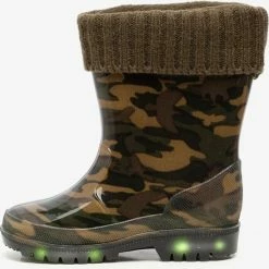 Mountain Peak Kinder Regenlaarzen Met Lichtjes - Groen - Maat 31 -Alwero winkel 550x548 23