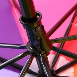 Merkloos 10 Kleurige - Opvouwbare Rainbow Paraplu - Compact - Met Opberghoes - Winddicht - Draagbaar - Regenboog Paraplu - Voor Regen En Zon - 110 Cm Diameter -Alwero winkel 550x550 113