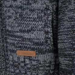 SHAKALOHA LIFE IS FOR LIVING Gebreid Wollen Vest Heren/Uni Met Voering - M Chamonix AntraGrey XL -Alwero winkel 550x550 168