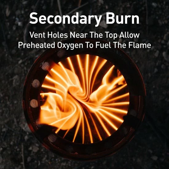 Solo Stove Lite Draagbare Kooktoestel. Geen Vloeibare Brandstof Nodig. Krachtige Efficiënte Houtverbranding En Weinig Rook. Voor 1-2 Personen, 304 Roestvrijstaal, Compact ⌀ 10,8 Cm, Hoogte 14,5 Cm, 255g. 9 Solo Stove Lite Draagbare Kooktoestel. Geen Vloeibare Brandstof Nodig. Krachtige Efficiënte Houtverbranding En Weinig Rook. Voor 1-2 Personen, 304 Roestvrijstaal, Compact ⌀ 10,8 Cm, Hoogte 14,5 Cm, 255g. - Image 7