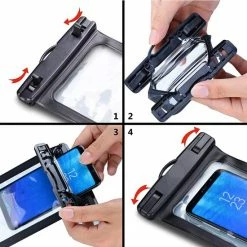 Phreeze Waterdichte Telefoonhoesje Met Koord En Airbag - Drijvend - IPX8 Tot 30 Meter Waterproof - Universeel Voor O.a IPhone 12, 13 Pro Max, Samsung S22 Ultra, Samsung S21, A52, A53, A51, OnePlus 9 -Alwero winkel 550x550 226