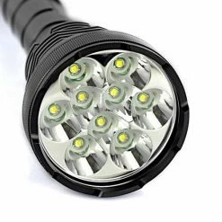 Ultra Krachtige Zaklamp - 10000 Lumen - 9 LED - Waterproof IP-54 - By Unlimited Products 21 Ultra Krachtige Zaklamp - 10000 Lumen - 9 LED - Waterproof IP-54 - By Unlimited Products -Alwero winkel 550x550 334