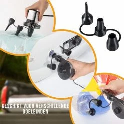 Strex Elektrische Luchtpomp - 250L/min - Elektrische Lucht Pomp - Opblaas Pomp - Elektrische Pomp Voor Zwembad - Lucht Bed Pomp -Alwero winkel 550x550 541