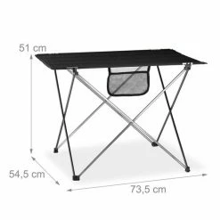 Relaxdays Campingtafel Inklapbaar - Kampeertafel - Klaptafel - Picknicktafel - Draagzak -Alwero winkel 550x550 546