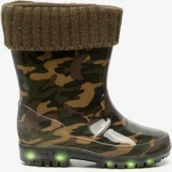 Mountain Peak Kinder Regenlaarzen Met Lichtjes - Groen - Maat 30 -Alwero winkel 550x550 619