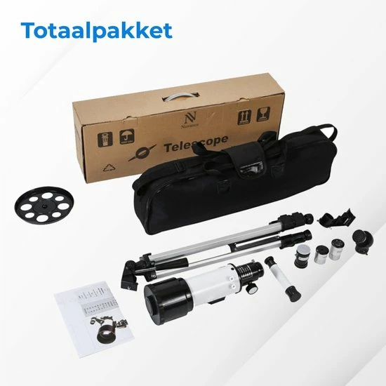 Nuvance - Telescoop - 300x Vergroting - Sterrenkijker Volwassenen / Kinderen - Inclusief Statief En Draagtas - Astronomie En Sterrenkunde - Nachtkijker 11 Nuvance - Telescoop - 300x Vergroting - Sterrenkijker Volwassenen / Kinderen - Inclusief Statief En Draagtas - Astronomie En Sterrenkunde - Nachtkijker - Image 9