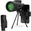 Tenify Monokijker + E-Book - 12x50 - Monoculair Verrekijker - Vogelkijker - Spotting Scope - Vogelspotten - Zwart