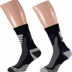 Xtreme X-treme Walking | Wandel Sokken | Multi Blue | 2-Pack -Alwero winkel 550x561 4