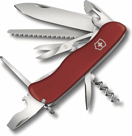Victorinox Outrider Red Zwitsers Zakmes - 14 Functies - Rood 4 Victorinox Outrider Red Zwitsers Zakmes - 14 Functies - Rood - Image 2