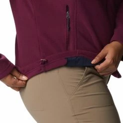 Columbia Fast Trek II - Vest Dames Winter - Marionberry - Maat S -Alwero winkel 550x577 8