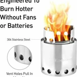 Solo Stove Lite Draagbare Kooktoestel. Geen Vloeibare Brandstof Nodig. Krachtige Efficiënte Houtverbranding En Weinig Rook. Voor 1-2 Personen, 304 Roestvrijstaal, Compact ⌀ 10,8 Cm, Hoogte 14,5 Cm, 255g. 32 Solo Stove Lite Draagbare Kooktoestel. Geen Vloeibare Brandstof Nodig. Krachtige Efficiënte Houtverbranding En Weinig Rook. Voor 1-2 Personen, 304 Roestvrijstaal, Compact ⌀ 10,8 Cm, Hoogte 14,5 Cm, 255g. -Alwero winkel 550x581