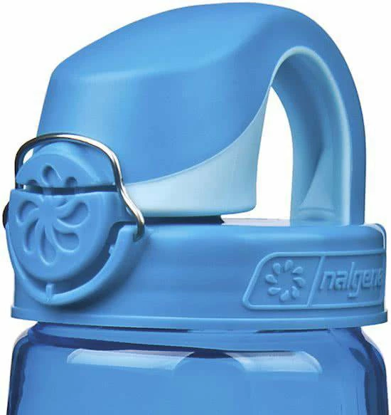 Nalgene OTF - Drinkfles - 650 Ml - Transparant/Blauw 4 Nalgene OTF - Drinkfles - 650 Ml - Transparant/Blauw - Image 2