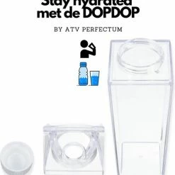 ATV PERFECTUM 2 X DOPDOP Transparante Drinkfles BUNDEL - Melkfles - Waterfles - Dop 12 ATV PERFECTUM 2 X DOPDOP Transparante Drinkfles BUNDEL - Melkfles - Waterfles - Dop -Alwero winkel 550x590 4