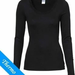Ten Cate Dames Thermo Shirt Lange Mouw - Kant - XL - Zwart -Alwero winkel 550x592 1