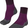 FALKE TK2 Explore Cool Short Wandelsokken Kort Zacht Thermisch Anti-blaar Antizweet Zonder Motief Met Elastische Boord Verkoelend Ademend Sneldrogend Roze Dames Sportsokken - Maat 39-40 -Alwero winkel 550x637 1