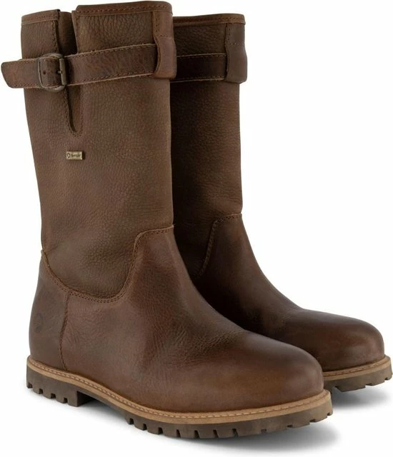 Travelin' Finland Heren - Wolgevoerde Leren Outdoorlaars - Waterdicht Laarzen - Donkerbruin Leer - Maat 45 4 Travelin' Finland Heren - Wolgevoerde Leren Outdoorlaars - Waterdicht Laarzen - Donkerbruin Leer - Maat 45 - Image 2