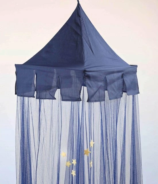 Deconet 'CASTLE'® Klamboe-polyester- 1-2pers-Nightblue 5 Deconet 'CASTLE'® Klamboe-polyester- 1-2pers-Nightblue - Image 3