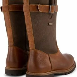 Travelin' Konstanz Dames - Leren Outdoorlaarzen - Waterdicht En Ademend - Laars - Bruin Leer - Maat 39 -Alwero winkel 550x643