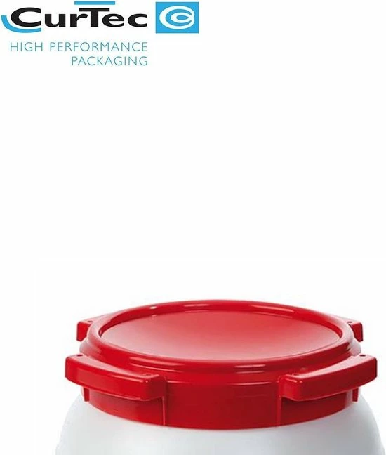 Curtec Waterkluis - 10,4 Liter - Water- En Luchtdicht - Wit/rood 4 Curtec Waterkluis - 10,4 Liter - Water- En Luchtdicht - Wit/rood - Image 2