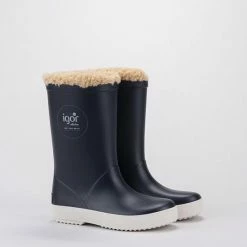 Igor - Regenlaarzen Voor Kinderen - Splash Nautico Borreguito - Marineblauw - Maat 27EU 30 Igor - Regenlaarzen Voor Kinderen - Splash Nautico Borreguito - Marineblauw - Maat 27EU -Alwero winkel 550x654 2