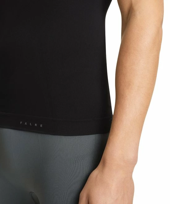 FALKE Warm Tight Fit Slim Fit Basislaag Top Met Korte Mouwen Sneldrogende Thermo Ademend Thermo-Ondergoed Zwart Heren Underwear - T-shirt - Maat L 12 FALKE Warm Tight Fit Slim Fit Basislaag Top Met Korte Mouwen Sneldrogende Thermo Ademend Thermo-Ondergoed Zwart Heren Underwear - T-shirt - Maat L - Image 10