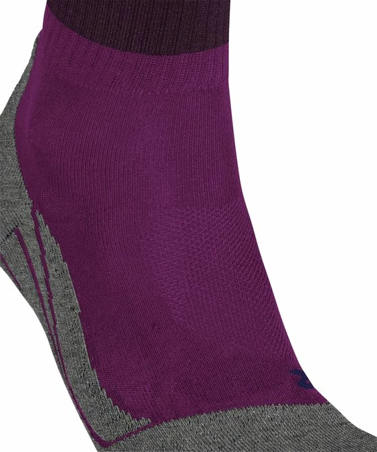 FALKE TK2 Explore Cool Short Wandelsokken Kort Zacht Thermisch Anti-blaar Antizweet Zonder Motief Met Elastische Boord Verkoelend Ademend Sneldrogend Roze Dames Sportsokken - Maat 39-40 6 FALKE TK2 Explore Cool Short Wandelsokken Kort Zacht Thermisch Anti-blaar Antizweet Zonder Motief Met Elastische Boord Verkoelend Ademend Sneldrogend Roze Dames Sportsokken - Maat 39-40 - Image 4