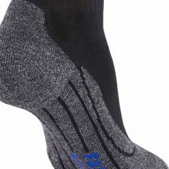 FALKE TK2 Explore Cool Short Wandelsokken Kort Zacht Thermisch Anti-blaar Antizweet Zonder Motief Met Elastische Boord Verkoelend Ademend Sneldrogend Zwart Heren Sportsokken - Maat 46-48 -Alwero winkel 550x673 2