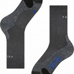FALKE TK2 Explore Cool Wandelsokken Mid-rise Zacht Thermisch Anti-blaar Antizweet Zonder Motief Met Elastische Boord Verkoelend Duurzaam Ademend Sneldrogend Grijs Dames Sportsokken - Maat 39-40 -Alwero winkel 550x676 3