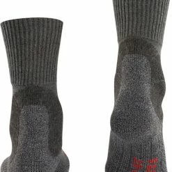 FALKE TK1 Adventure Wandelsokken Dikke Versterkte Thermische Sokken Zonder Patroon Met Medium Padding Lang En Warm Winter Merinowol Grijs Heren Sportsokken - Maat 42-43 -Alwero winkel 550x677