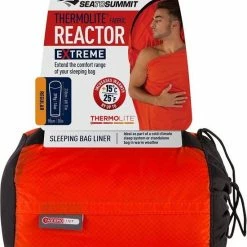 Sea To Summit - Reactor Extreme Thermolite® Mummy Liner - Lakenzak - Extra Verwarmend - Rood -Alwero winkel 550x679 2