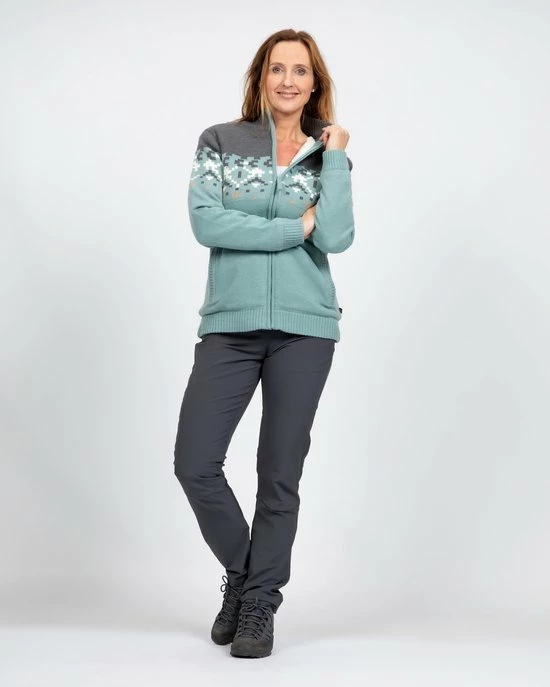 Life-Line - Masja Trui Dames - Blauw - Outdoorvest - Wandelvest - Fleece Blauw 5 Life-Line - Masja Trui Dames - Blauw - Outdoorvest - Wandelvest - Fleece Blauw - Image 3