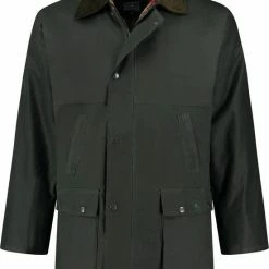 MGO Leisure Wear British Wax Parka Outdoorjas Heren - Maat L -Alwero winkel 550x694 3