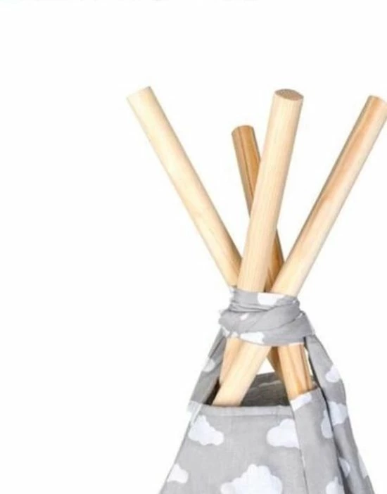 Merkloos Grote Tipi Canvas Tent Met Vloermat Katoen - Roze 115 X 115 X 180 Cm - Kinderen Geschikt Voor Binnen En Buiten - Idian 13 Merkloos Grote Tipi Canvas Tent Met Vloermat Katoen - Roze 115 X 115 X 180 Cm - Kinderen Geschikt Voor Binnen En Buiten - Idian - Image 11