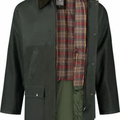MGO Leisure Wear British Wax Parka Outdoorjas Heren - Maat L